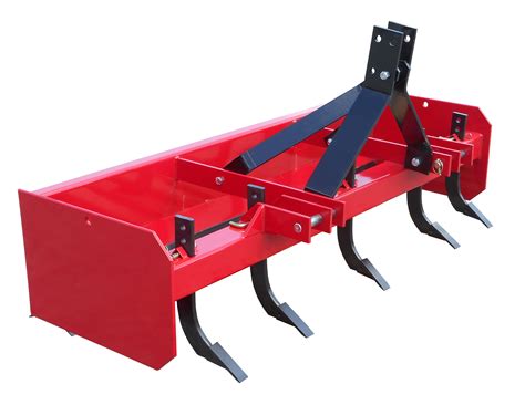 skid steer floating hitch box blade|tractor skid steer box blade.